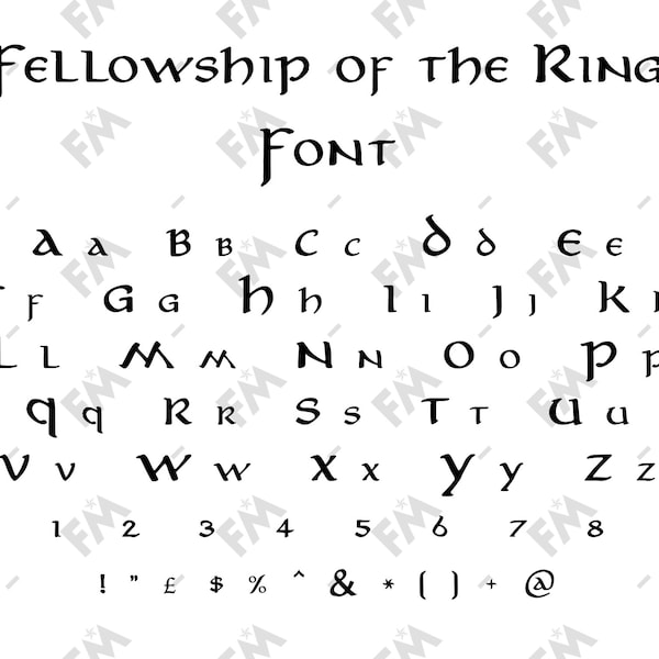 Fellowship Font for Cricut Silhouette Word