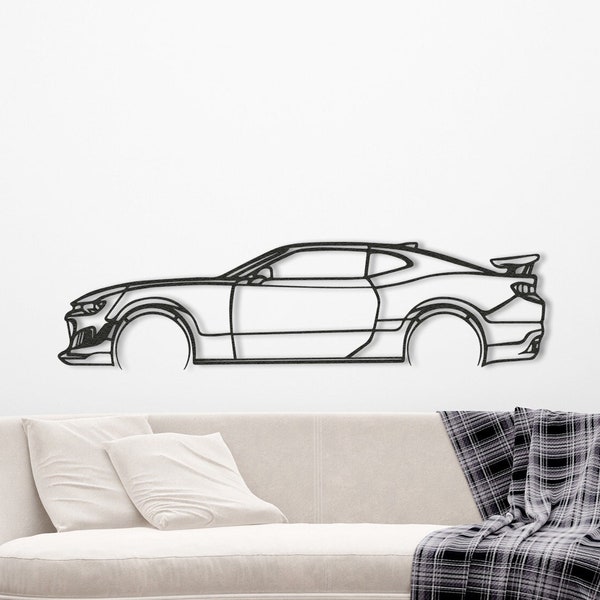 Chevrolet Camaro ZL1 1LE, Metal Wall Decor, Gift For Him, Christmas Gift, Housewarming Gift, Race Decor, Wall Sign, Garage Decor, Sport Car