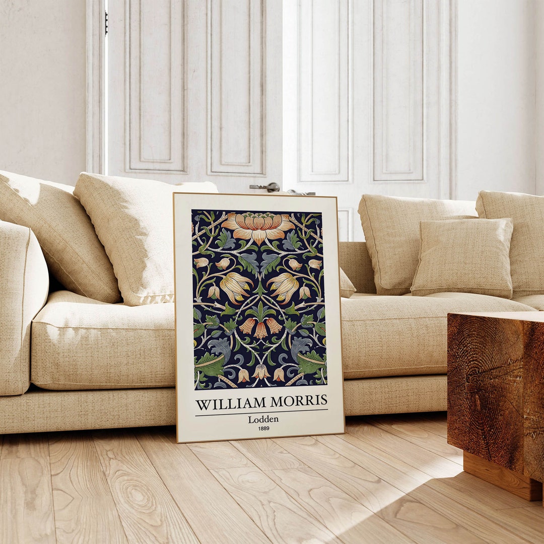 William Morris Floral Print, Vintage Botanical Wall Art - Etsy