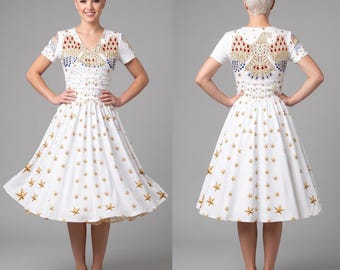 Elvis-jurk in maat S