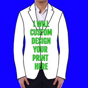 Custom Blazer Etsy