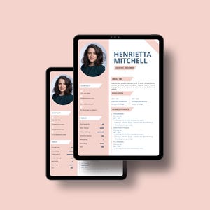 Resume Template | Modern Resume | Resume Template for Word Instant Download | Professional Resume Template | CV Template | Minimalist Resume