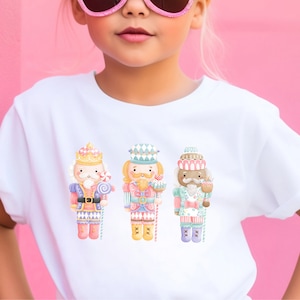 Kids Nutcracker Christmas Shirt, Childrens Christmas Shirt, Youth Christmas Tee, Gift for Kids, Child Christmas Gift, Ballet, Nutcracker