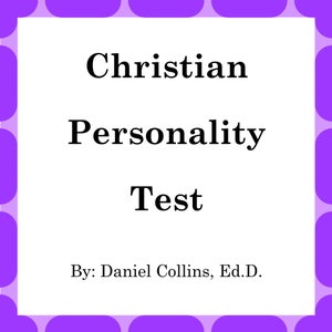 Christian Personality Test and Analysis