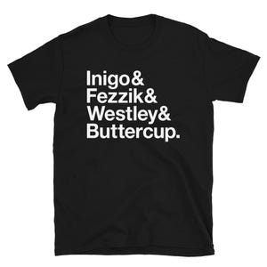 T-shirt fan PRINCESS BRIDE | Helvetica nomme la chemise |  Chemise rigolote Inigo Montoya