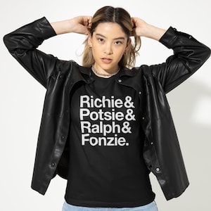 HAPPY DAYS retro TV Tshirt | Helvetica Shirt