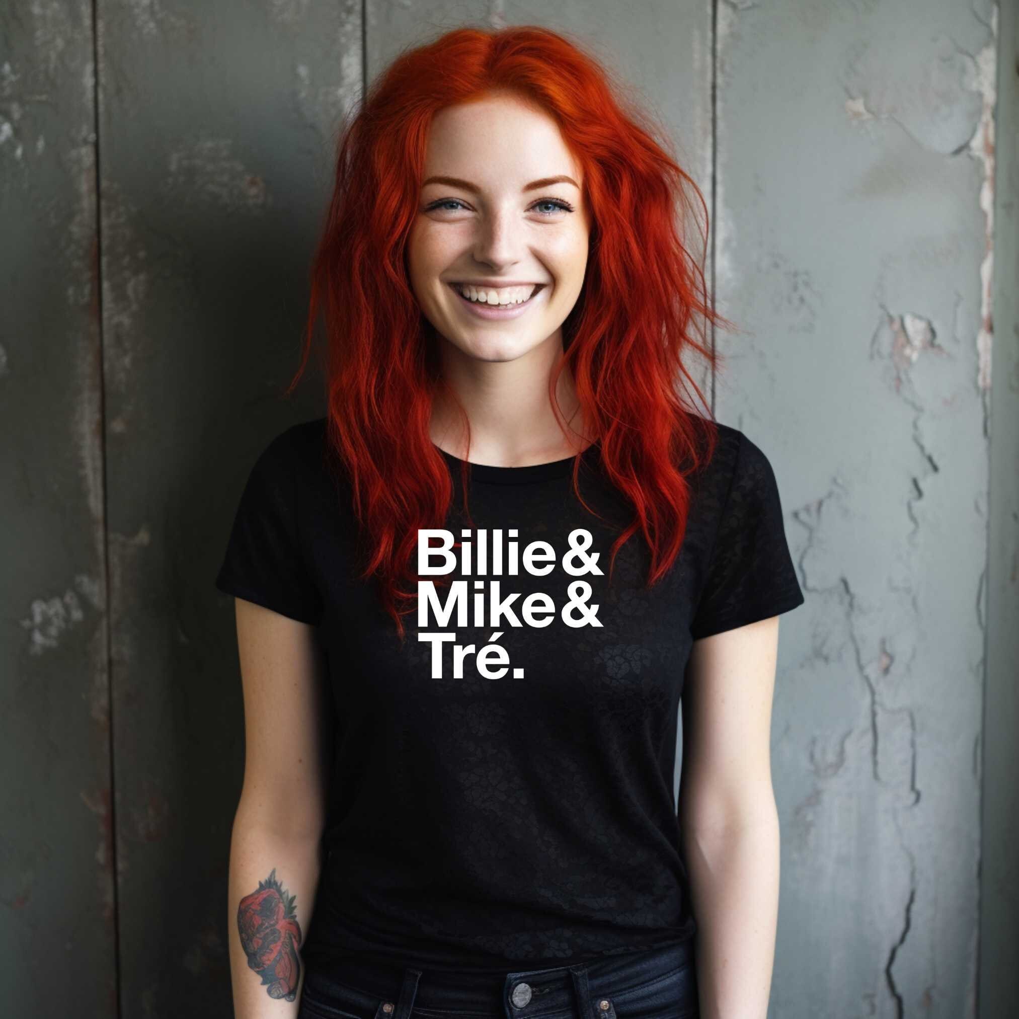 GREEN DAY Tshirt Billie Joe Armstrong Mike Dirnt Tr Cool