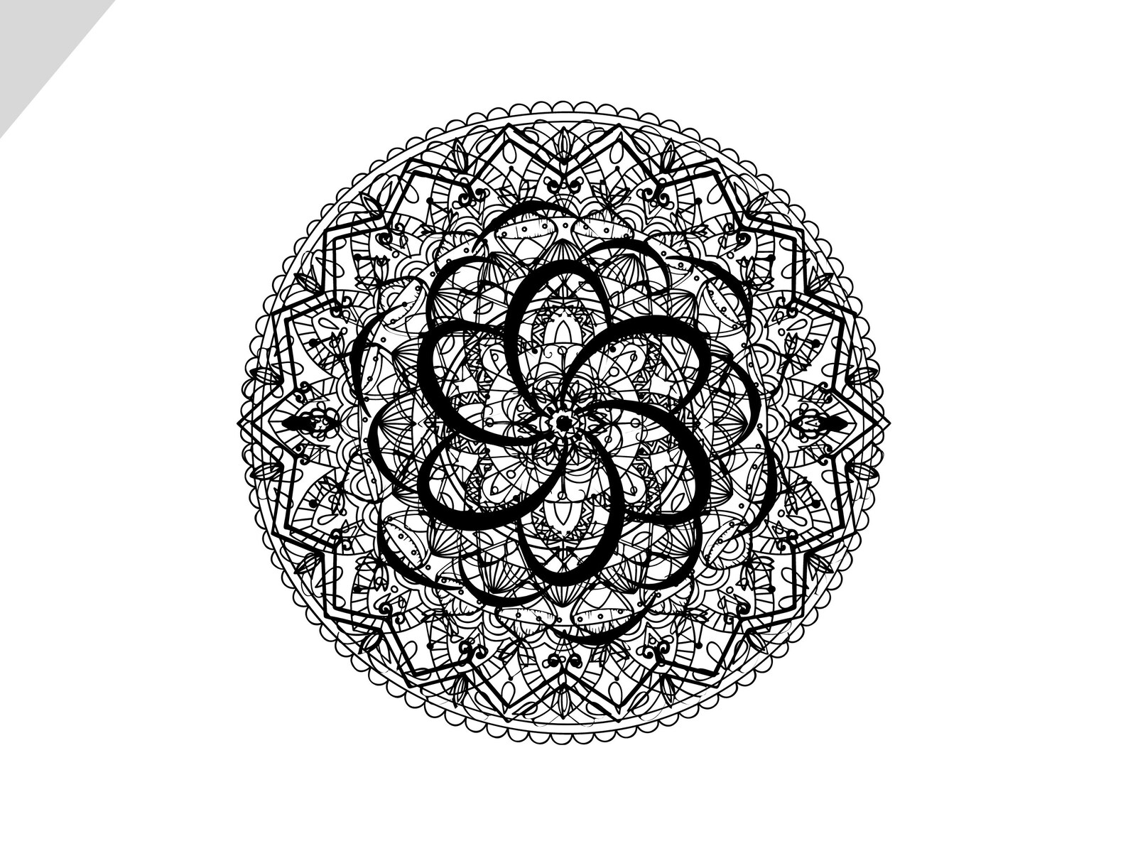 Printable Mandala Adult Coloring Pages Mandala Coloring Pages Adult ...