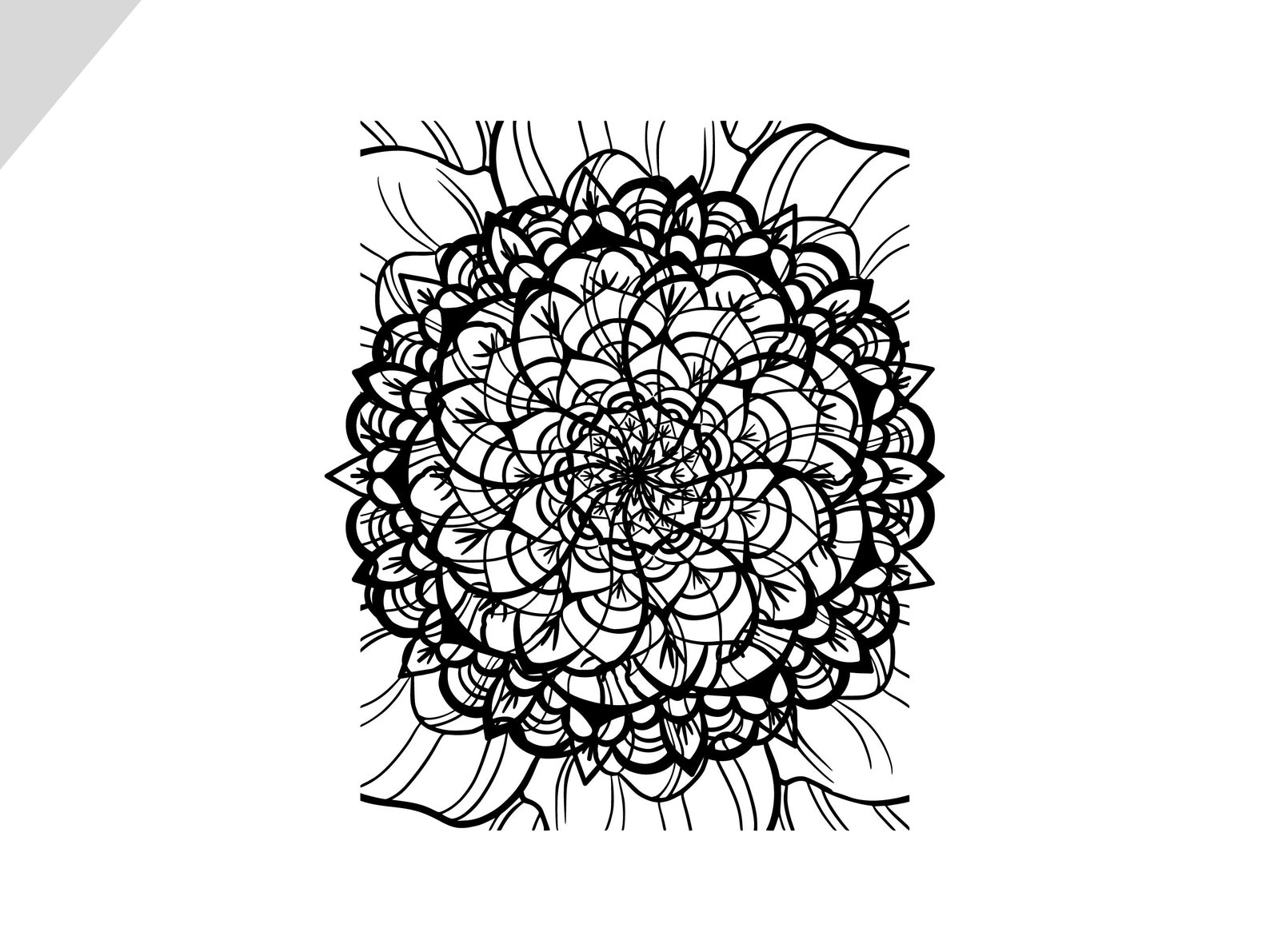 Printable Mandala Adult Coloring Pages | Mandala Coloring Pages | Adult ...
