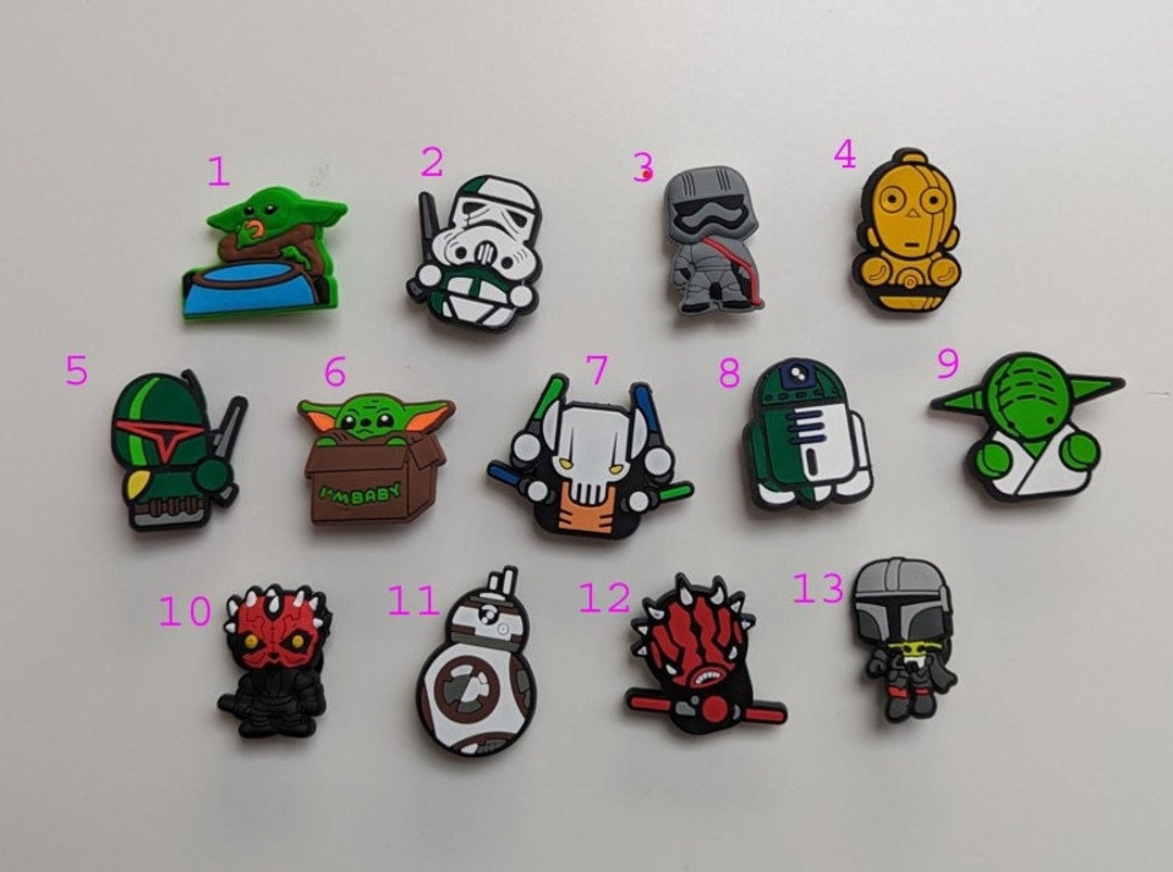 Star Wars Croc Jibbitz Etsy