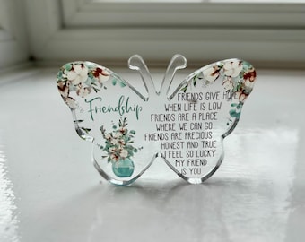 Friendship Acrylic Plaques||Gift for friends|Best friend present|Birthday Gift idea|Friend plaque|Best friend appreciation present|HouseDec