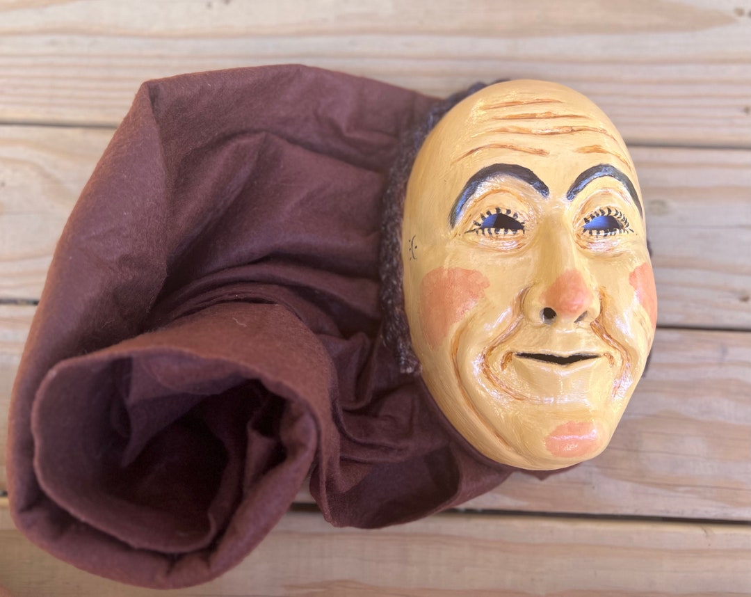  FASNET GSCHELL Handmade Wooden Mask - Etsy Bildidee 