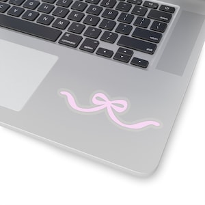 Pink Bow Sticker