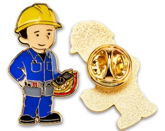 Elektriker Pin Badge