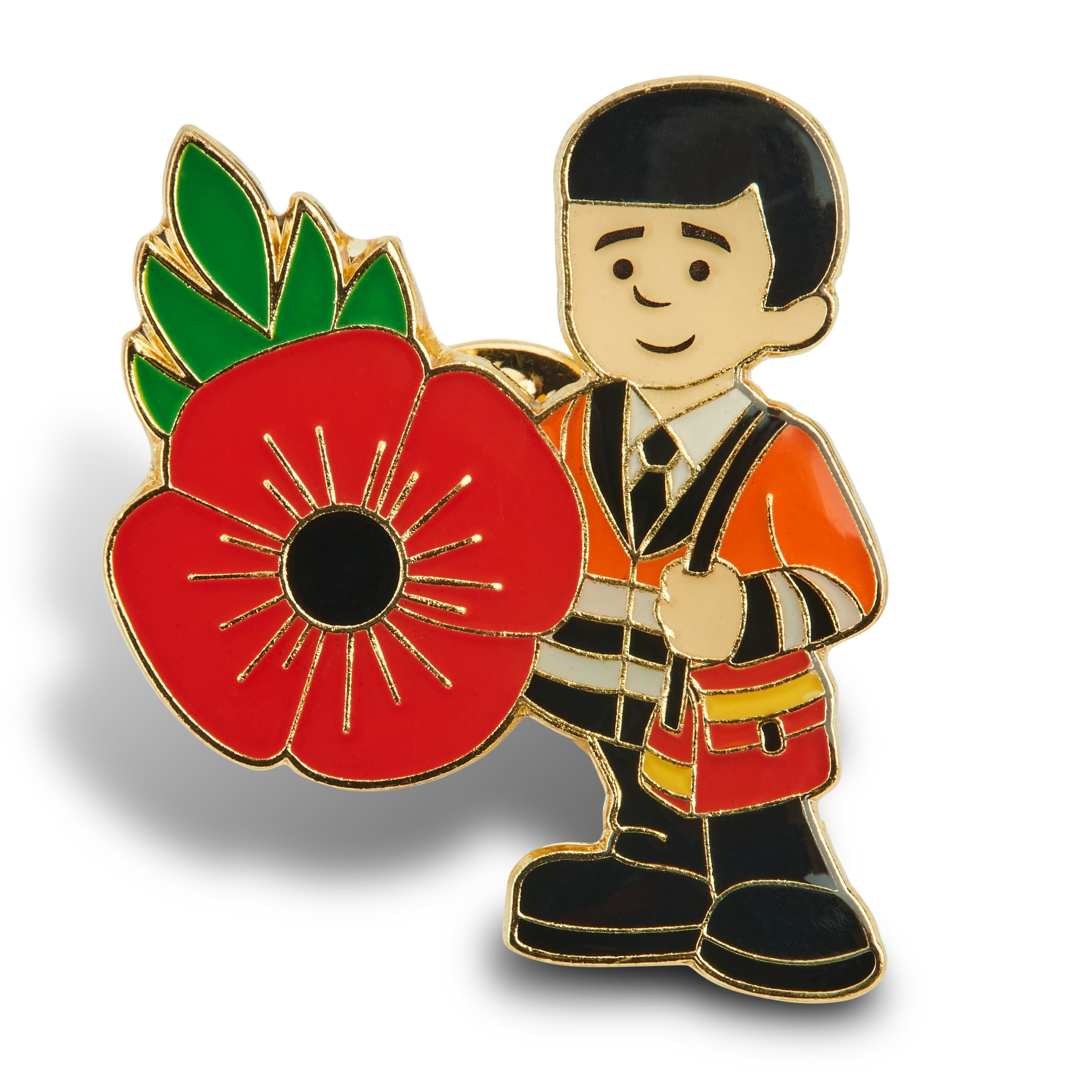 Badge Postman Poppy
