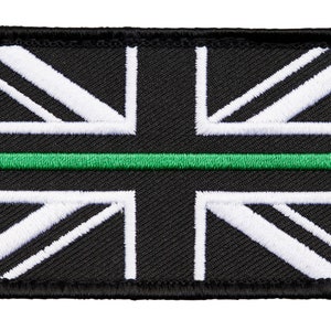 Thin Green Line Velcro Patch - 3 sizes
