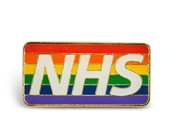 NHS Pin Badge - LGBT