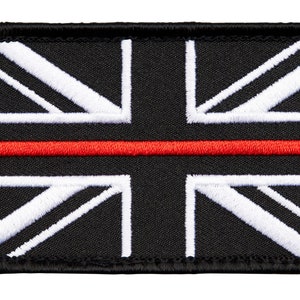 Thin Red Line Velcro Patch - 3 sizes