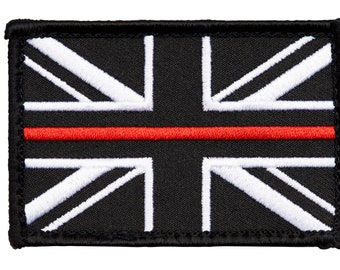 Thin Red Line Velcro Patch - 3 sizes