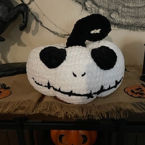 Skeleton Pumpkin Crochet Pattern