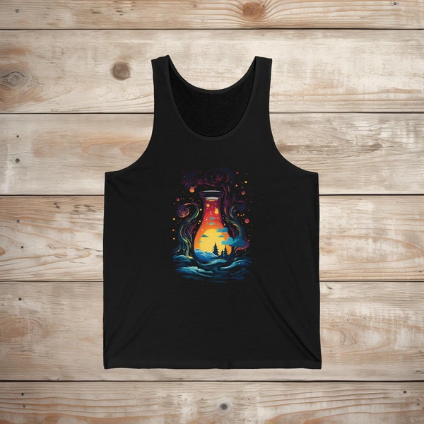 Nature Potion Unisex Tank Top - Nature Shirt, Potion Shirt, Camping Shirt, Camping Gift, Rave Shirt, Summer Shirt, Warm Weather Clothing