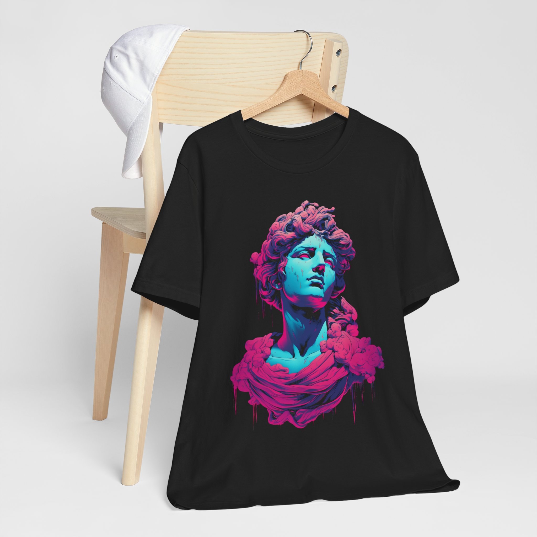 Marble Bust Unisex T-shirt - Vaporwave Aesthetic, Marble Bust 