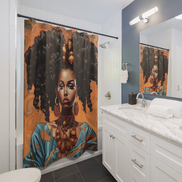 African American Shower Curtains Etsy