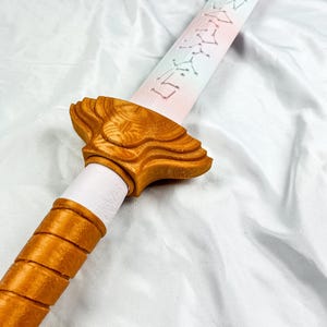 Rumi Sword Replica | Inspired by KPop Demon Hunters | 3D Printed Cosplay Prop, Display Blade, Fan-Made Fantasy Collectible