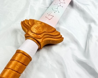 Rumi Sword Replica | Inspired by KPop Demon Hunters | 3D Printed Cosplay Prop, Display Blade, Fan-Made Fantasy Collectible