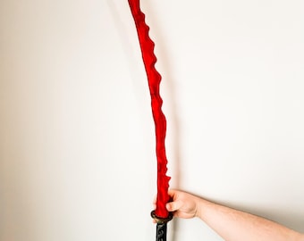 Elden Ring Rivers of Blood Katana Inspired Replica | Display & Cosplay Prop | Elden Ring Weapon | Handcrafted Collectible for FromSoftware