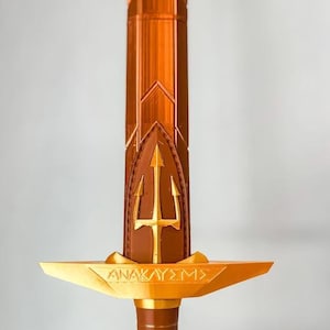 Percy Jackson Inspired Riptide Replica | 3D Printed Celestial Bronze ...