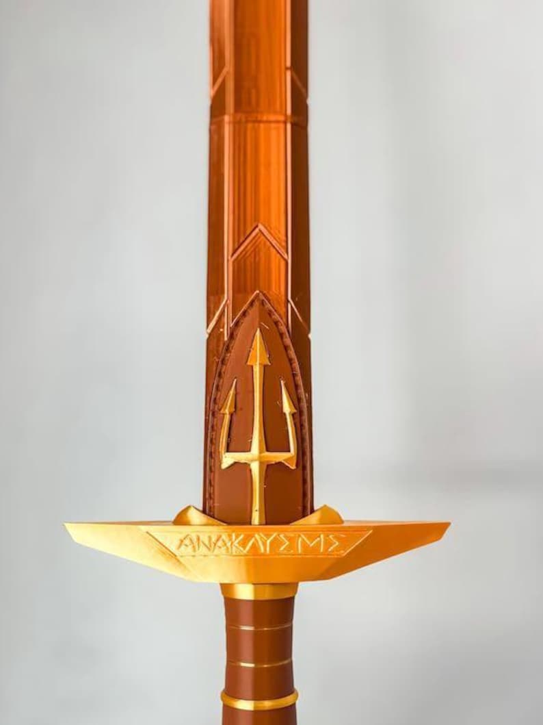 Percy Jackson Inspired Riptide Replica | 3D Printed Celestial Bronze ...