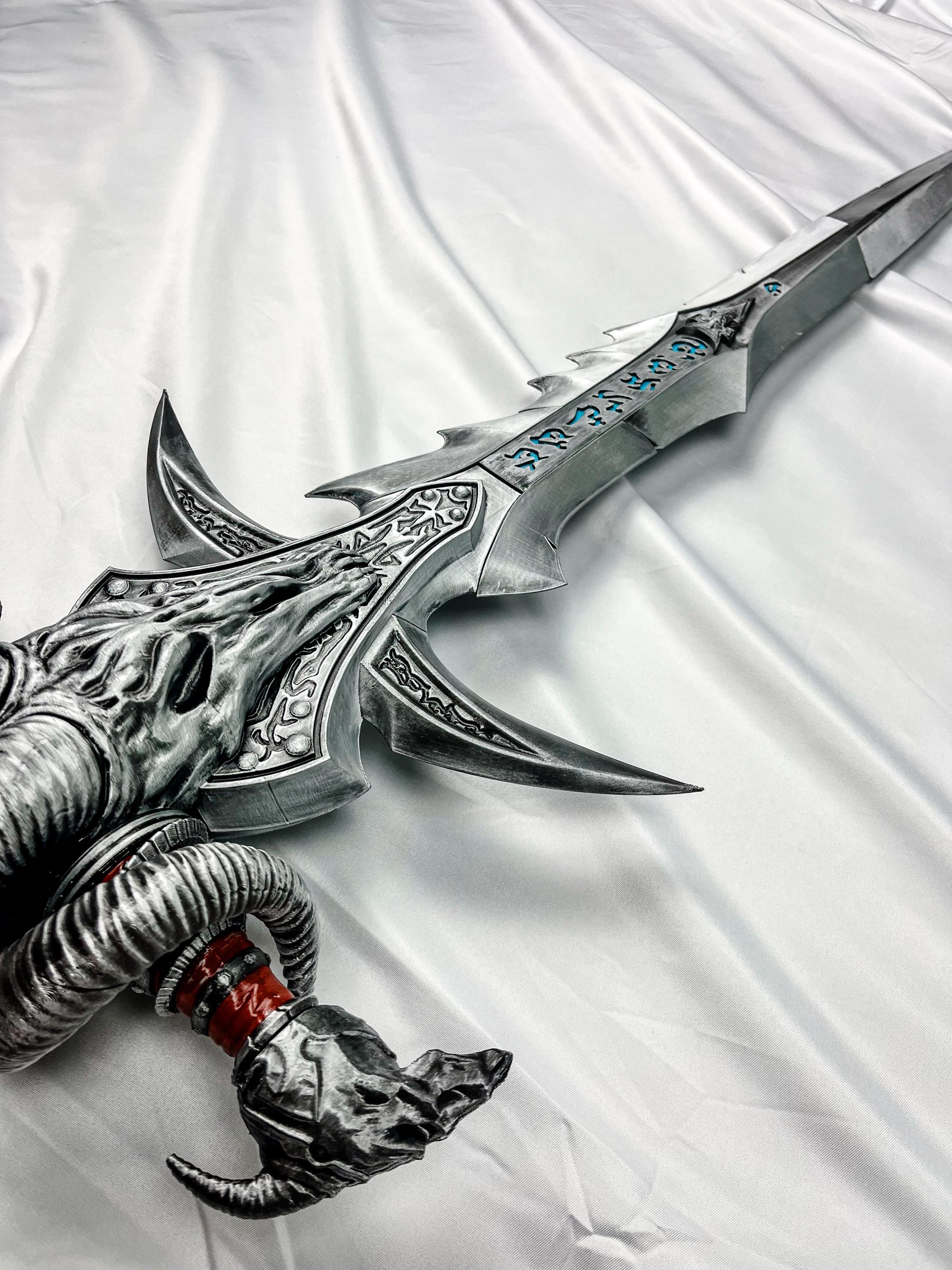 Cursed Rune Blade Replica | Inspired by Legendary Frostmourne