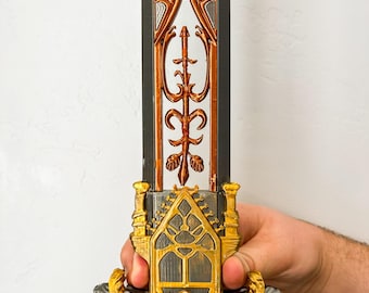 Elden Ring Sword Inspired Replica, Sword of Night and Flame Display Piece, Perfect for Elden Ring and fromsoftware Fans