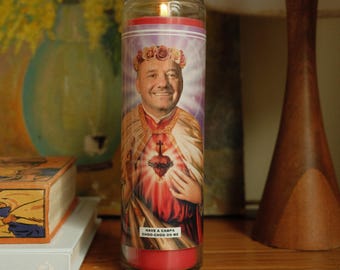 Bougie de prière Saint Bob - Cire de soja parfumée