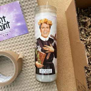 Saint Cliff Prayer Candle: Scented Soy Wax, 120hr Burn