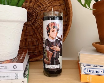 Świeca modlitewna Saint Billie Joe Armstrong: zapachowy wegański wosk sojowy