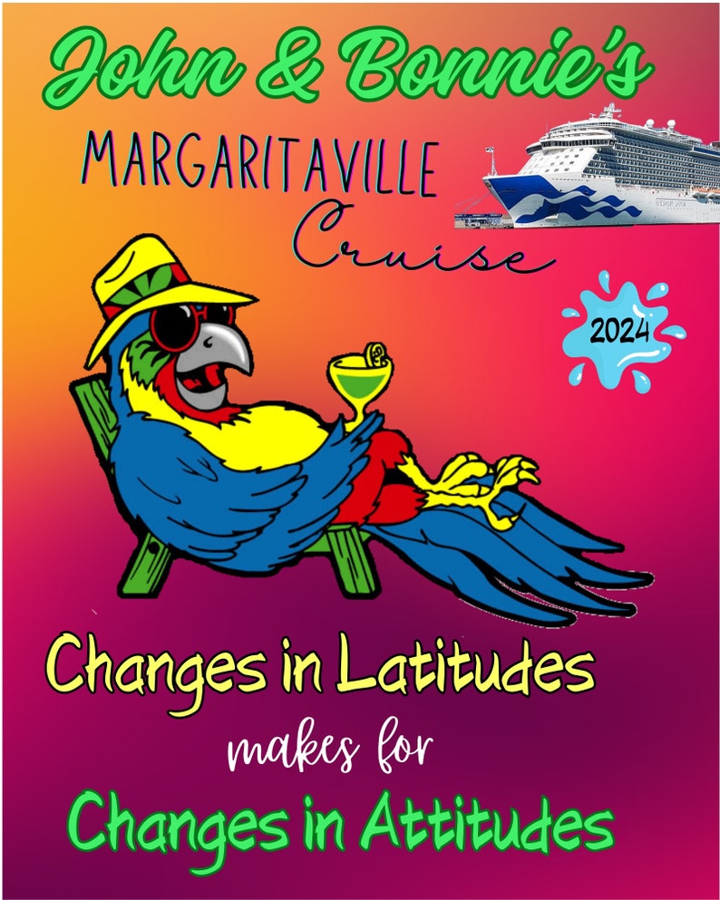 Margaritaville Cruise Customized Cruise Souvenir for