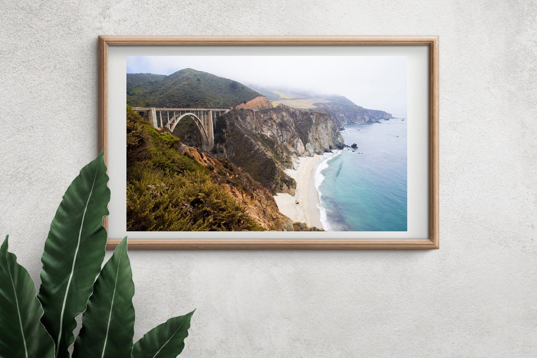 Big Sur Bixby Bridge Fine Art Photograph, California Coastline Art ...