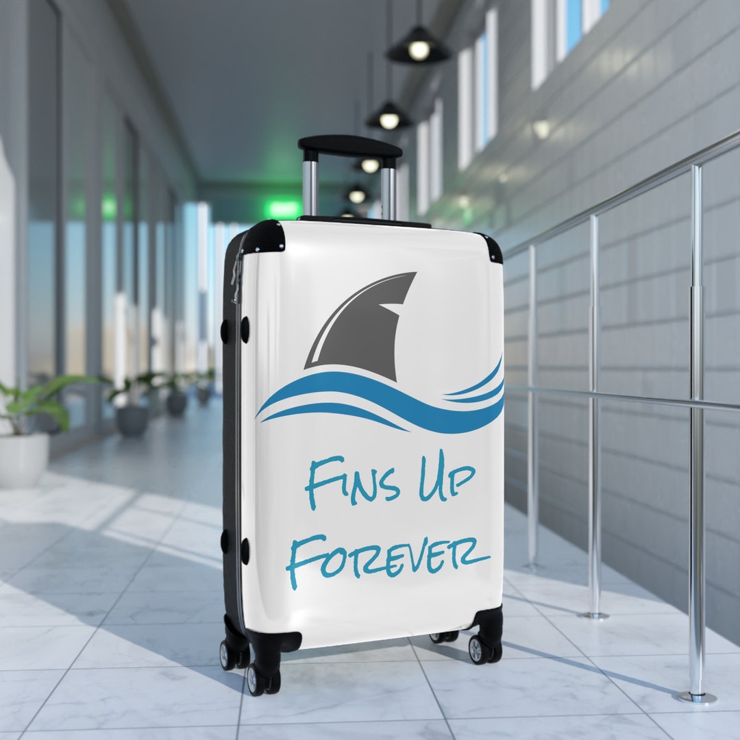 Fins up RIP Jimmy Buffett Suitcase Etsy