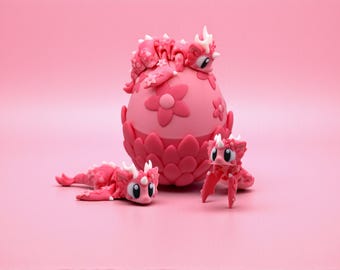 Valentine Dragon: Articulated Multicolor Heart Dragon - Etsy