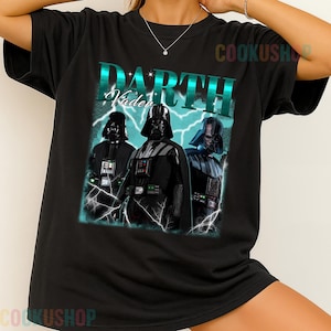 Limitiertes Vintage Darth Vader Unisex T-Shirt, Hoodie oder Sweatshirt | Filminspiriertes Retro Geschenk für Fans | Cooles Unisex-Shirt für Ihn Sie