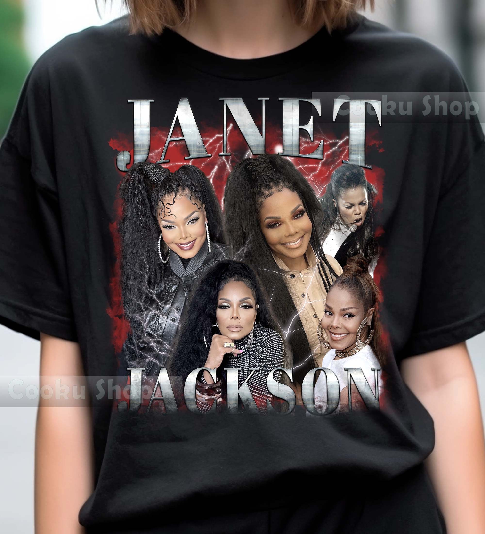 Vintage Janet Jackson T Shirt - Etsy Vintage Janet Jackson T Shirt - Etsy