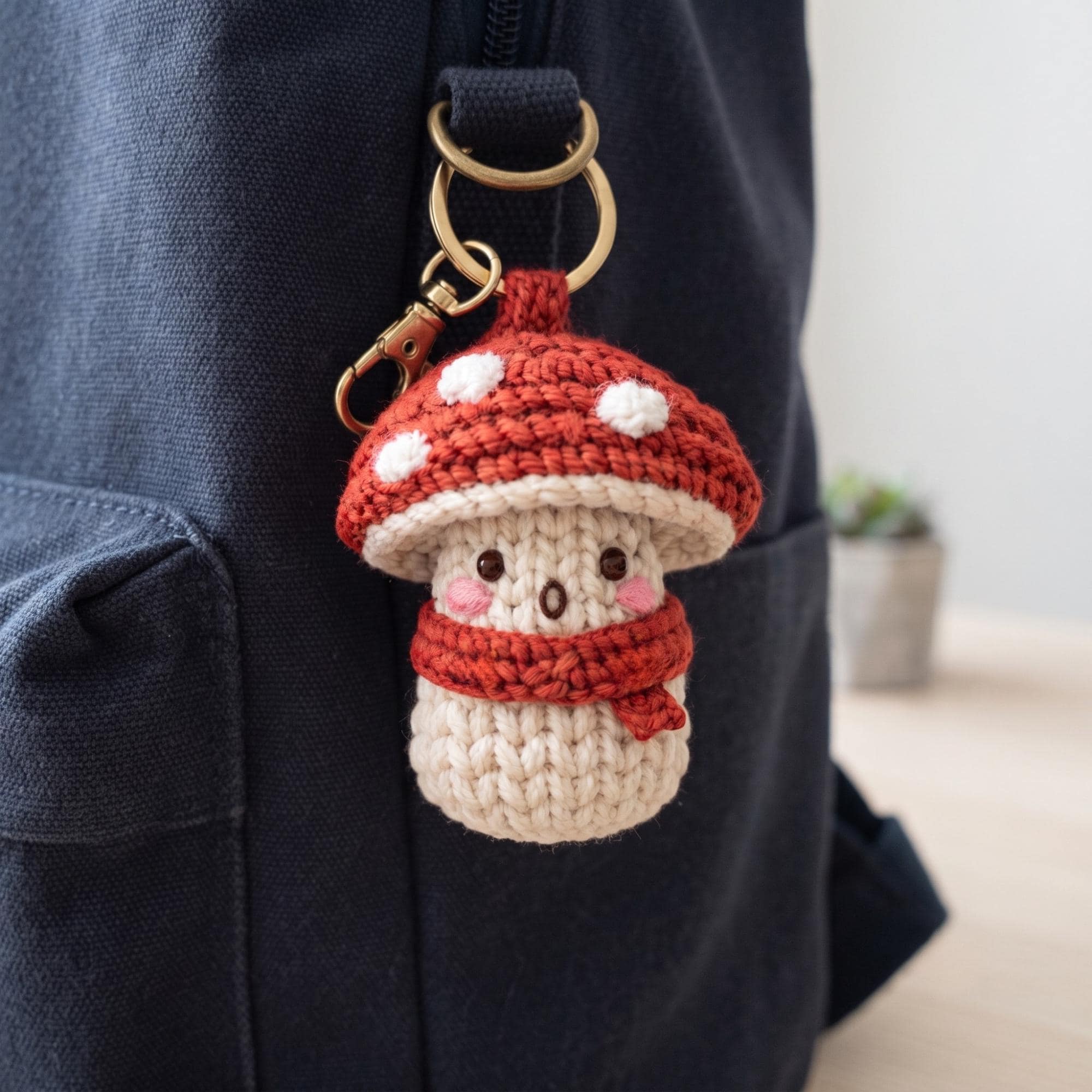 Yarn Keychain - Etsy
