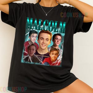 Limited Vintage Malcolm T-Shirt , Hoodie, or Sweatshirt | Movie-Inspired Retro Fan Gift | Cool Unisex Shirt for Him Her