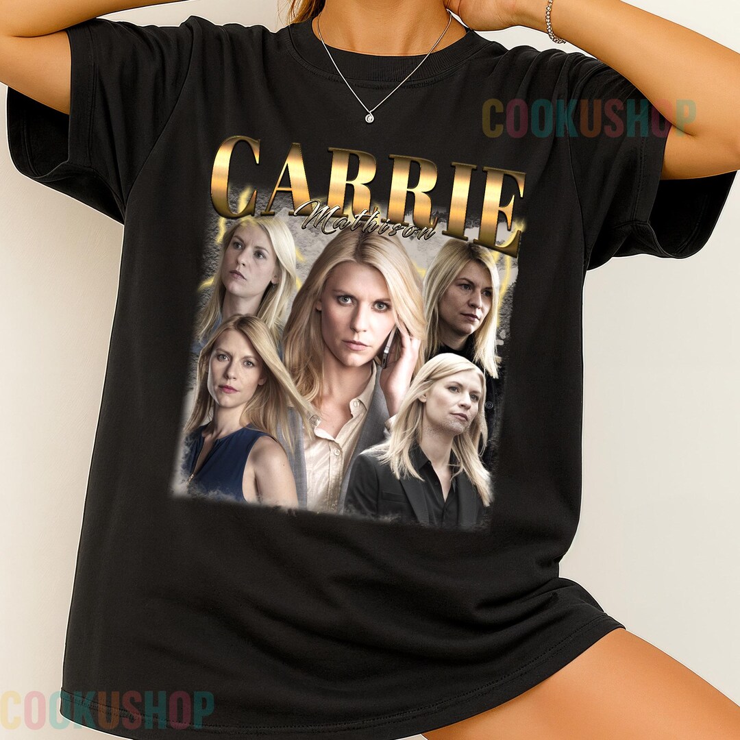 Limited Vintage Carrie Mathison T-shirt, Hoodie, or Sweatshirt | Movie ...