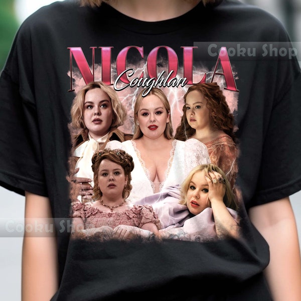 Retro Nicola Coughlan TShirt, Nicola Coughlan Hoodie, Nicola Coughlan Sweatshirt, Nicola Coughlan Rock Style Bootleg Tee