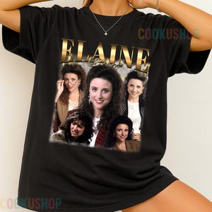 Limited Vintage Elaine Benes T-Shirt, Hoodie, or Sweatshirt | Movie-Inspired Retro Fan Gift | Cool Unisex Shirt for Him Her