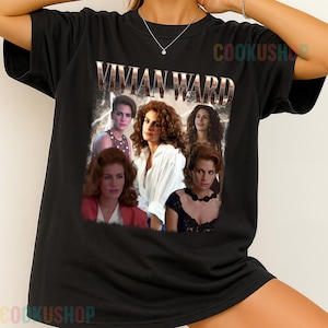 Limited Vintage Vivian Ward T-Shirt, Hoodie, or Sweatshirt | Movie-Inspired Retro Fan Gift | Cool Unisex Shirt for Him Her