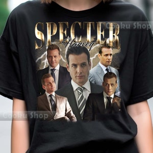 Camiseta retro Harvey Specter, sudadera con capucha Harvey Specter, sudadera Harvey Specter, camiseta pirata estilo rock Harvey Specter
